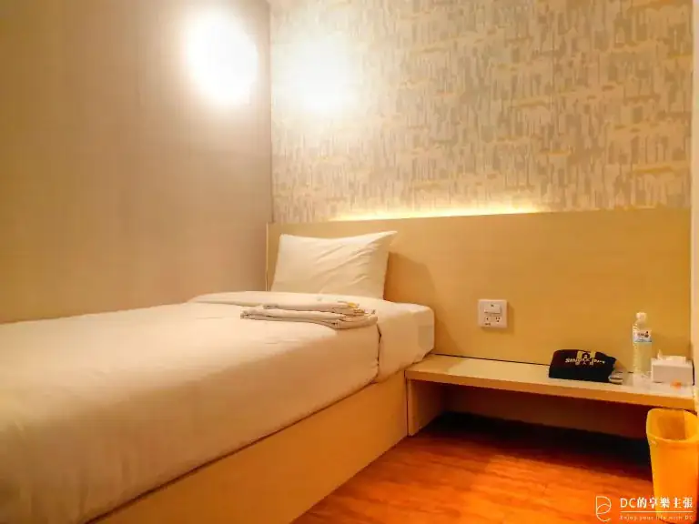 住在台北 一個人的旅行 Single Inn 千元有找含早餐跟大眾澡堂 單獨睡眠空間
